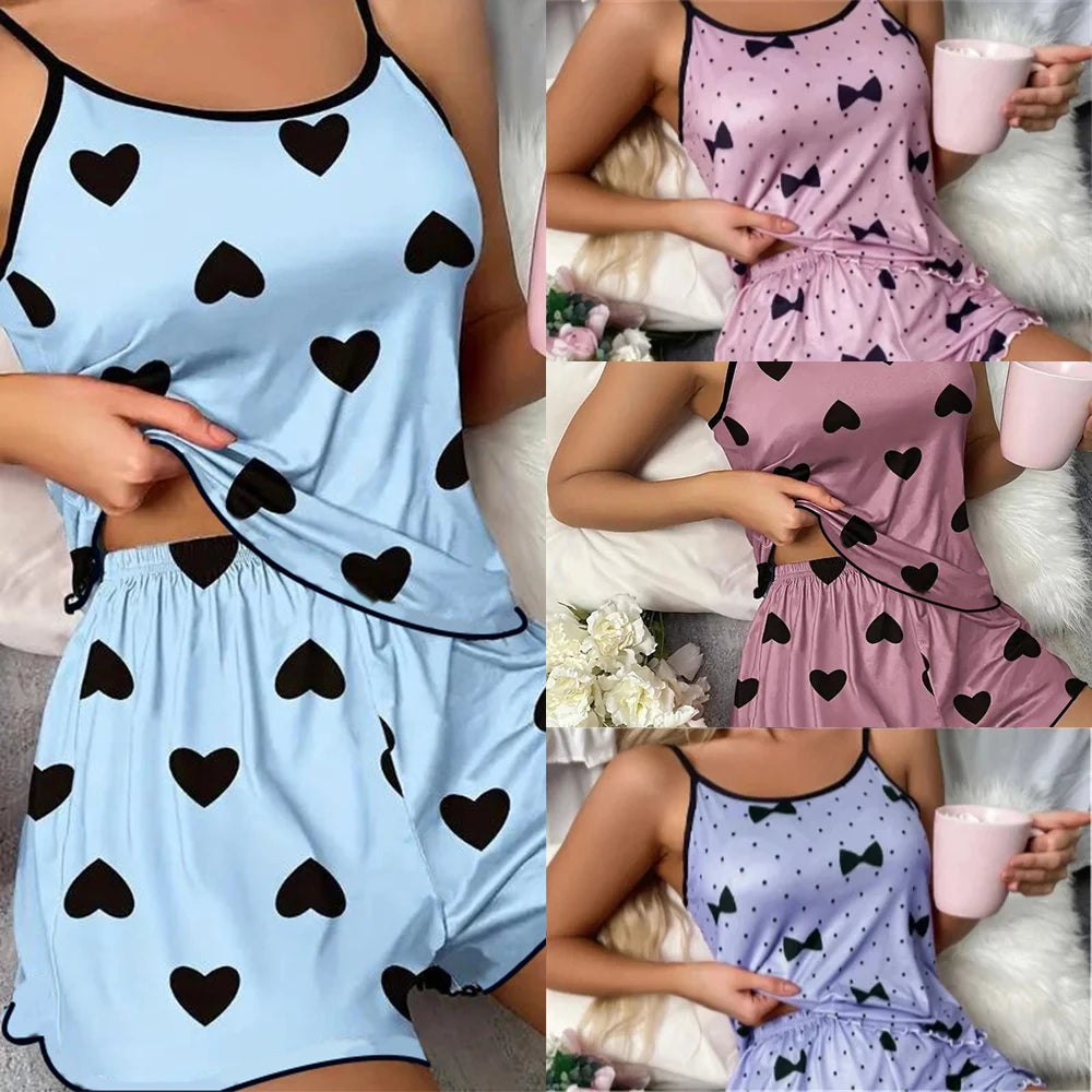 Heart Pajama Set