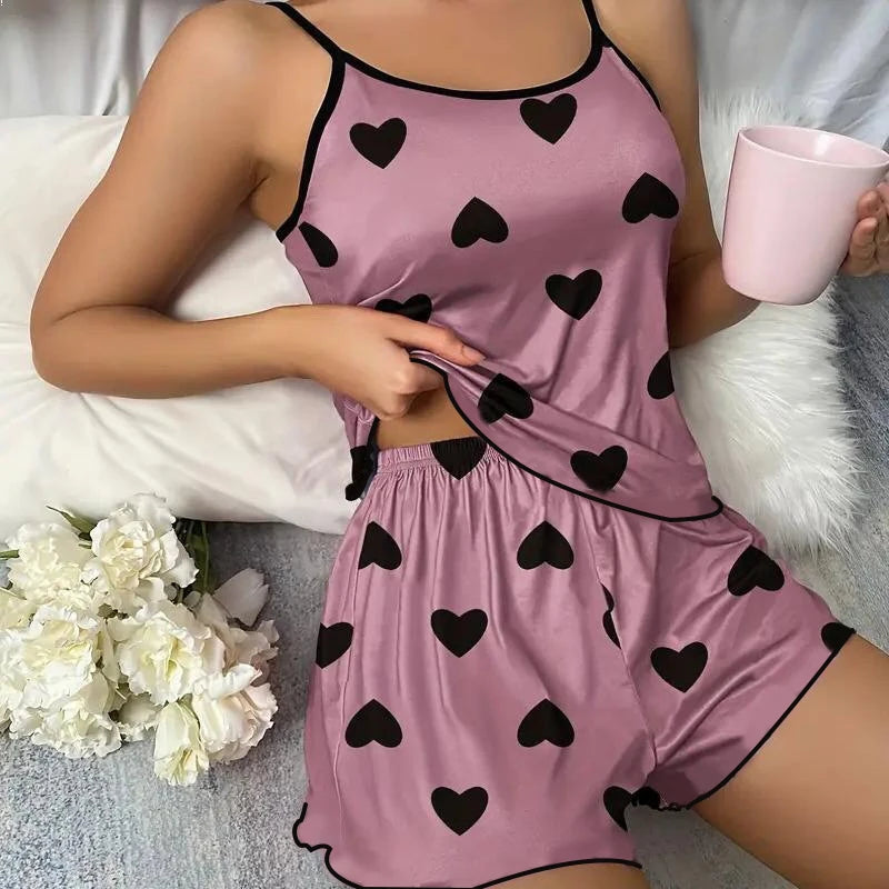 Heart Pajama Set